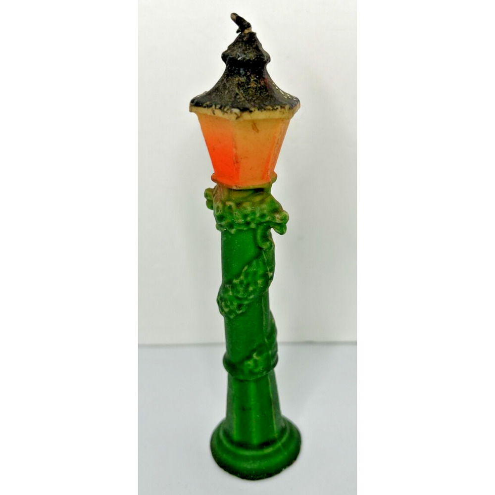 Vintage Christmas Holiday Lightpole Candle 5"‎ SKU H262